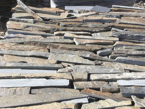 Горбушка златолит мультиколор для облицовки купить в Азнакаево