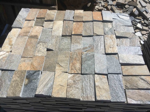 Плитка пилёная златолит Уральский для цоколя, отмостки купить в Азнакаево