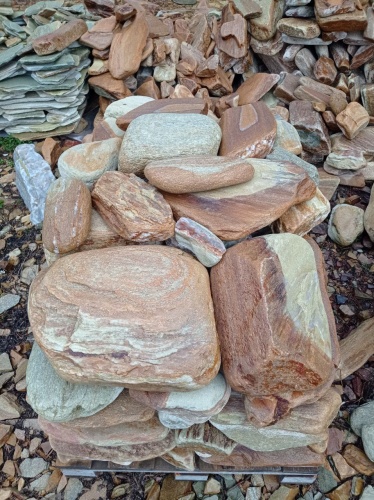 Златолит жёлтый, жёлто-зелёный глыбки и валуны для ланшафтного дизайна купить в Азнакаево